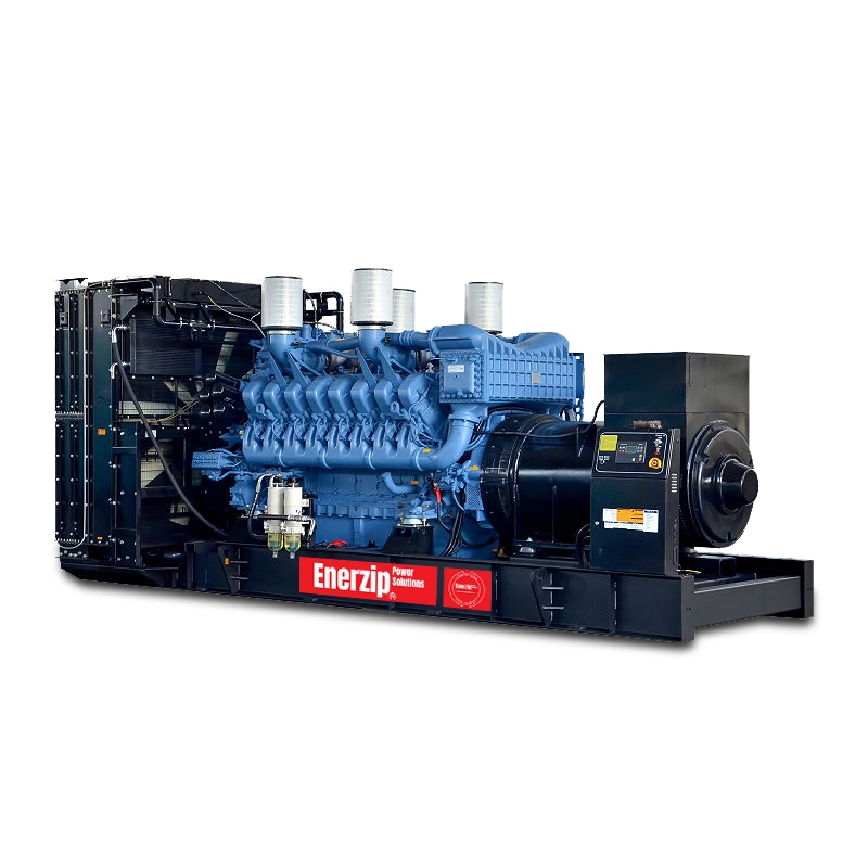 Enerzip M Series – Diesel Generator Sets open type diesel generator, MTU powered heavy duty industrial genset for prime and standby power