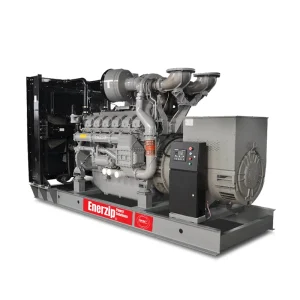 Enerzip P Series – Diesel Generator Sets open type diesel generator, Perkins powered industrial genset for standby and prime power