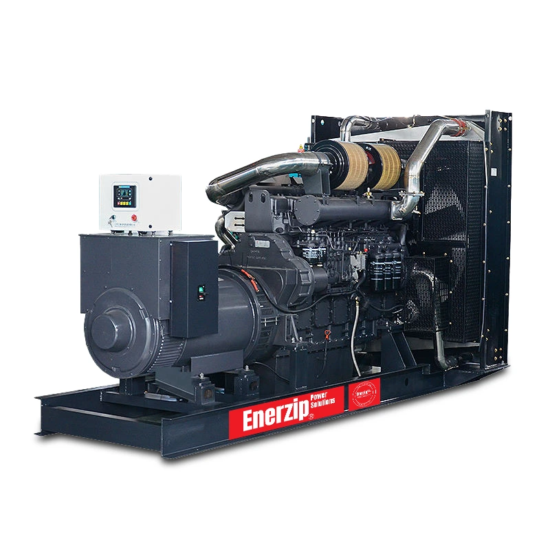 Enerzip SD Series – Diesel Generator Sets open type diesel generator, SDEC powered industrial genset for standby and prime power