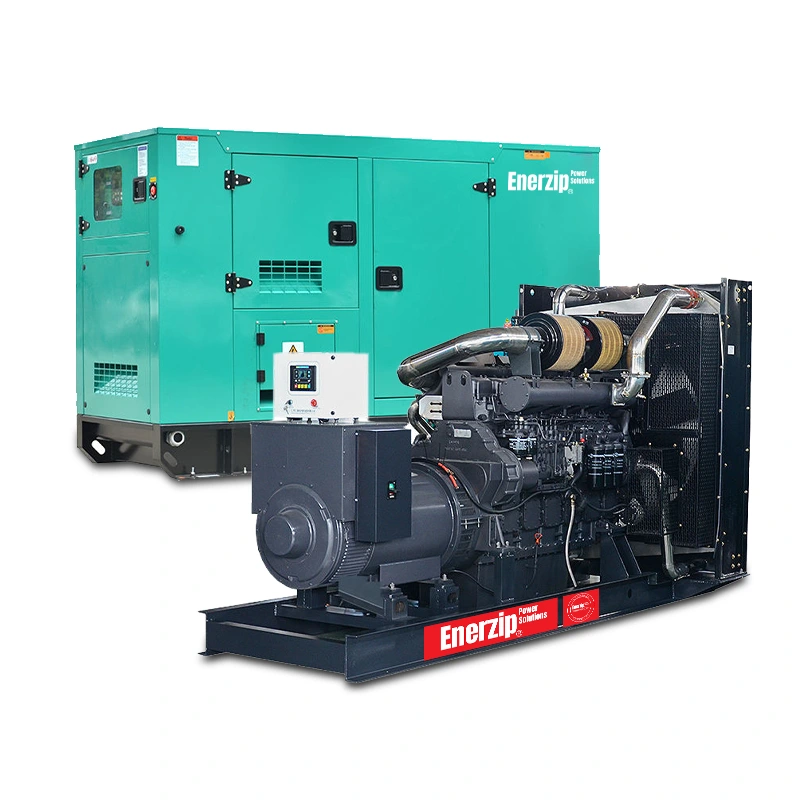 Enerzip SD Series – Diesel Generator Sets silent canopy diesel generator, low noise standby genset for outdoor installation and commercial backup power