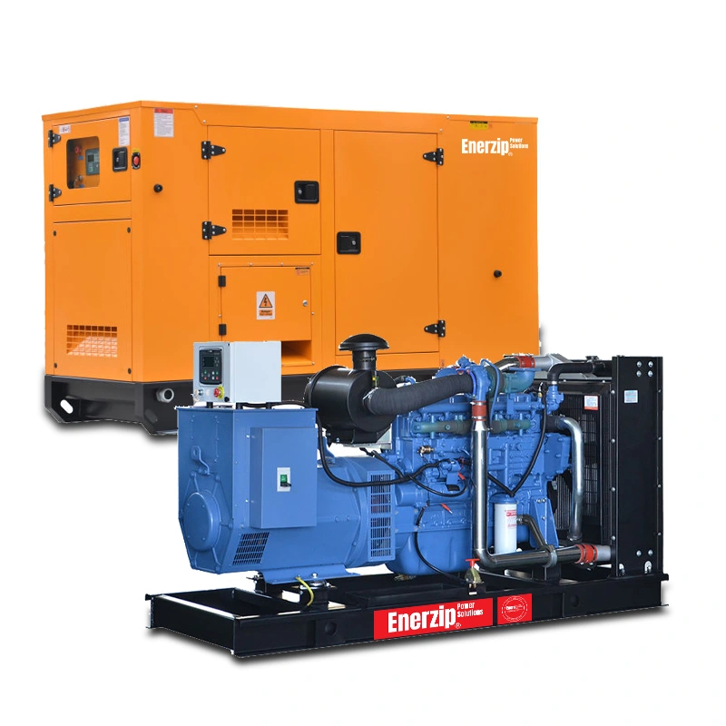 Enerzip Y Series – Diesel Generator Sets silent canopy diesel generator, low noise standby genset for outdoor installation and critical backup power