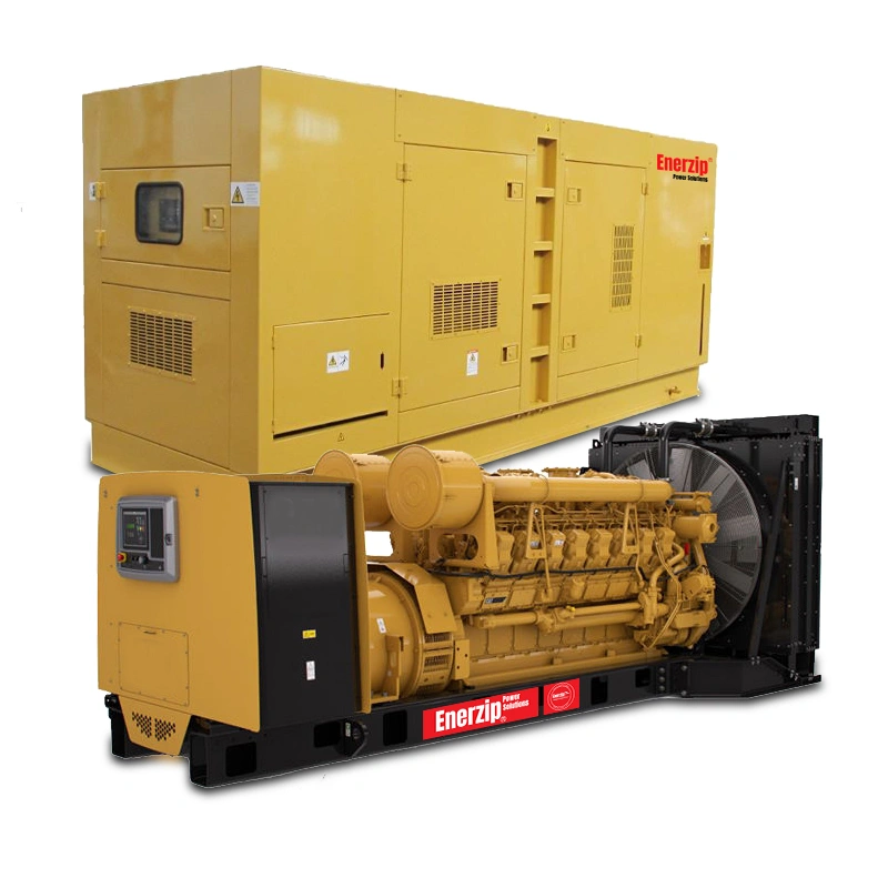 Enerzip® CA Series – Diesel Generator Sets silent canopy generator with weatherproof enclosure for low-noise backup power