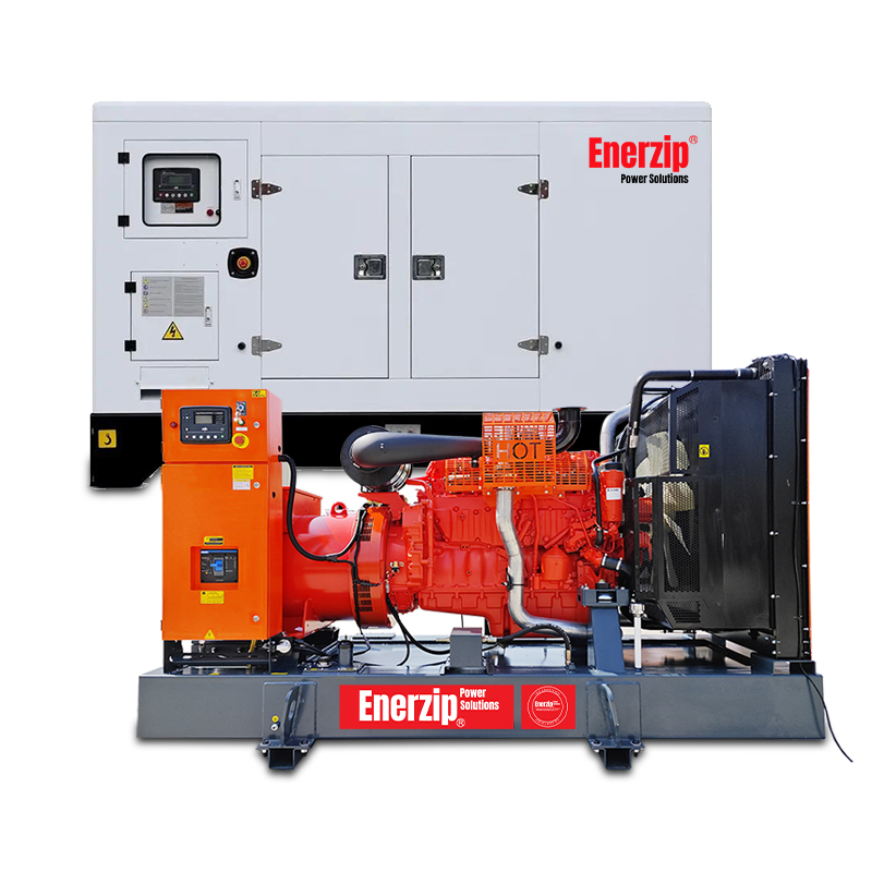Enerzip® S Series – Diesel Generator Sets silent canopy generator with weatherproof enclosure for low-noise backup power