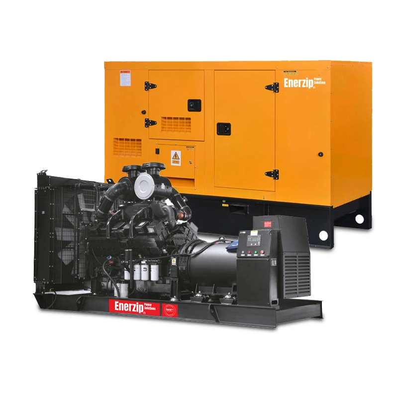 Enerzip C Series – Diesel Generator Sets silent canopy diesel generator, low noise standby genset for commercial buildings and critical facilities