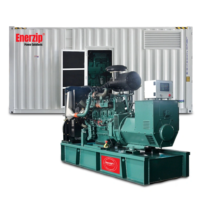 Enerzip D Series – Diesel Generator Sets containerized diesel generator, ISO container power station for mining, oil and gas, and remote sites