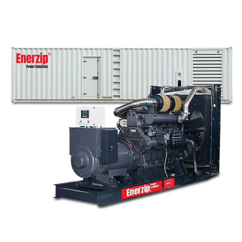 Enerzip SD Series – Diesel Generator Sets containerized diesel generator, ISO container power station for remote sites, rental power, and industrial backup