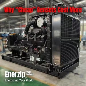 Industrial Generator TCO: Why “Cheap” Gensets Cost More