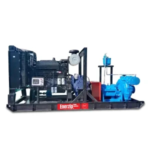 Enerzip® EZ-SL: Heavy-Duty Industrial Slurry Pumps diesel-driven slurry pump package for abrasive high-solids mining tailings, dredging, and industrial slurry transfer