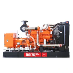 Enerzip® C Series – Biogas Generator Sets open frame generator for waste-to-energy projects and reliable biogas power generation.