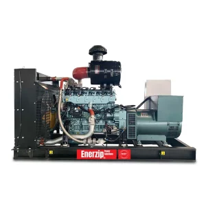 Enerzip® E Series – Biogas Generator Sets open frame genset for farm-scale biogas power and simple on-site maintenance.