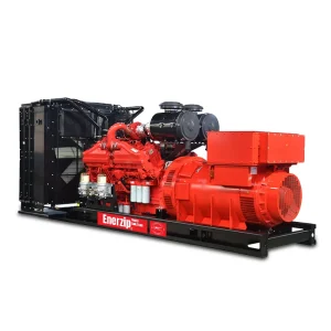 Enerzip® C Series – High Voltage Generators open frame HV genset with direct 3.3–13.8kV output for industrial power
