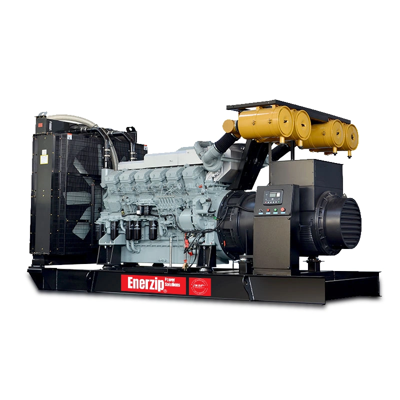 Enerzip® MS Series – High Voltage Generators open frame HV genset with direct 3.3–13.8kV output for industrial MV power
