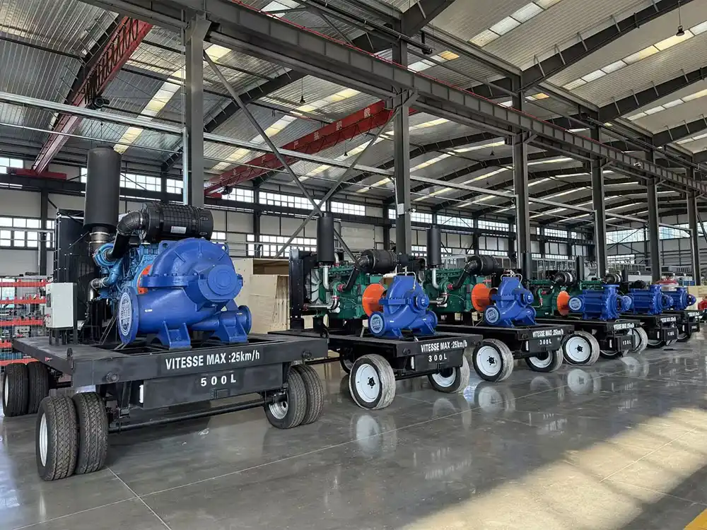 Enerzip diesel engine water pumps manufacturer & supplier, engine driven water pump set for emergency drainage, irrigation and industrial dewatering