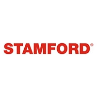 STAMFORD : Enerzip Diesel Generator Sets Series supports industrial-grade alternator configurations, including STAMFORD® options (project dependent), for standby, prime, and continuous-duty diesel generator applications. This logo is shown to indicate the alternator brand option used in specified Enerzip genset configurations, alongside system-level integration such as controls, cooling, and protection features.