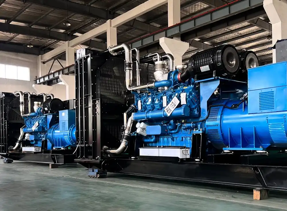 Oil and gas generator solutions for drilling sites, production fields, compressor stations, camps, and processing facilities