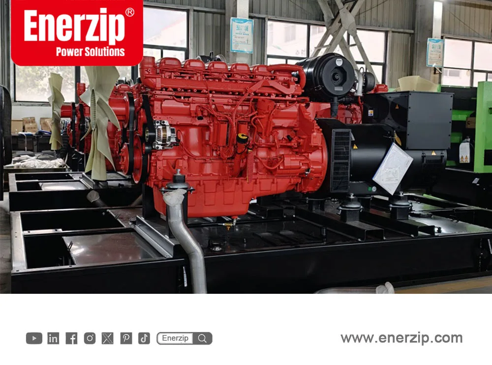 Enerzip diesel and natural gas generator supply for Russia, Kazakhstan, and selected CIS markets