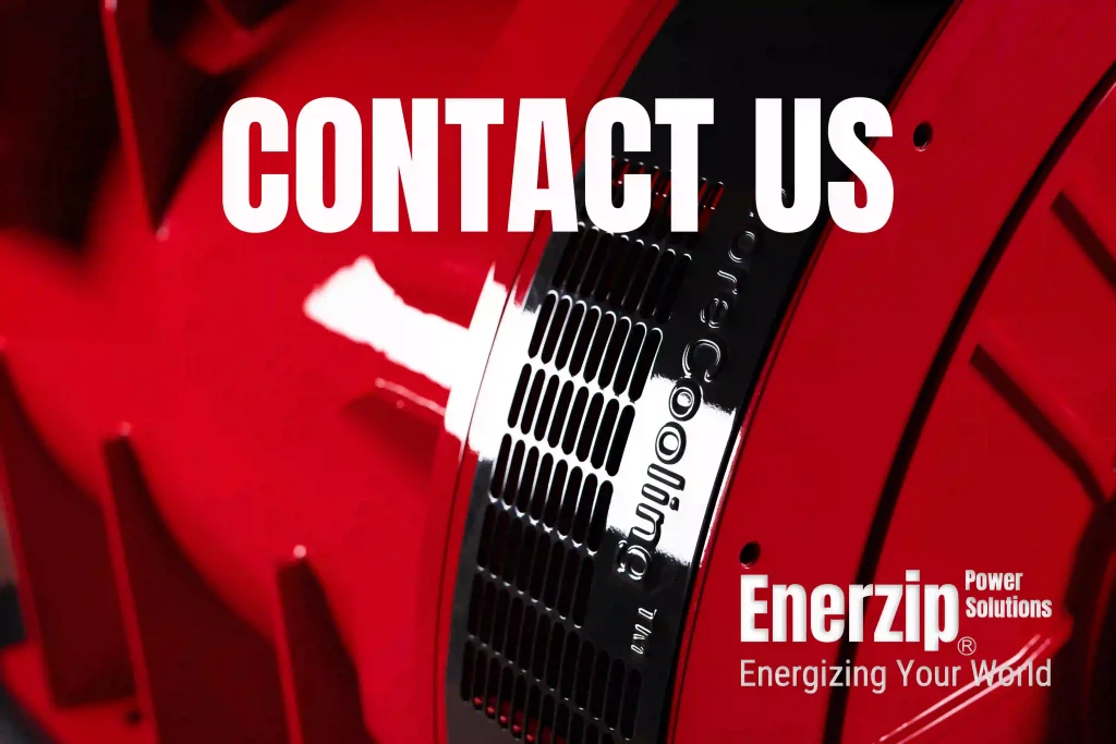 Contact Enerzip industrial generator manufacturer in China